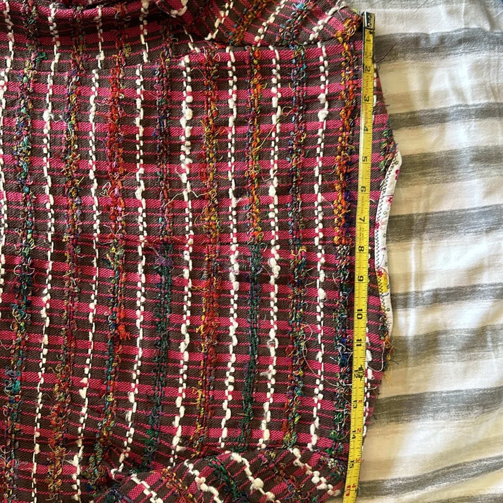 Moschino Tweed Patchwork Jacket - image 7